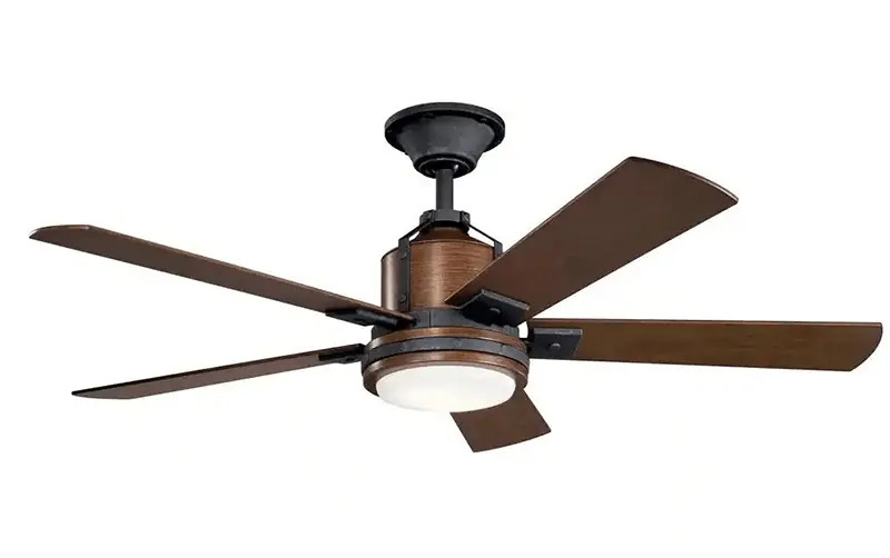 Integrated ceiling fan Downlights