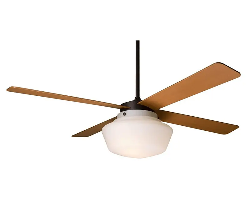 Schoolhouse ceiling fan Lights