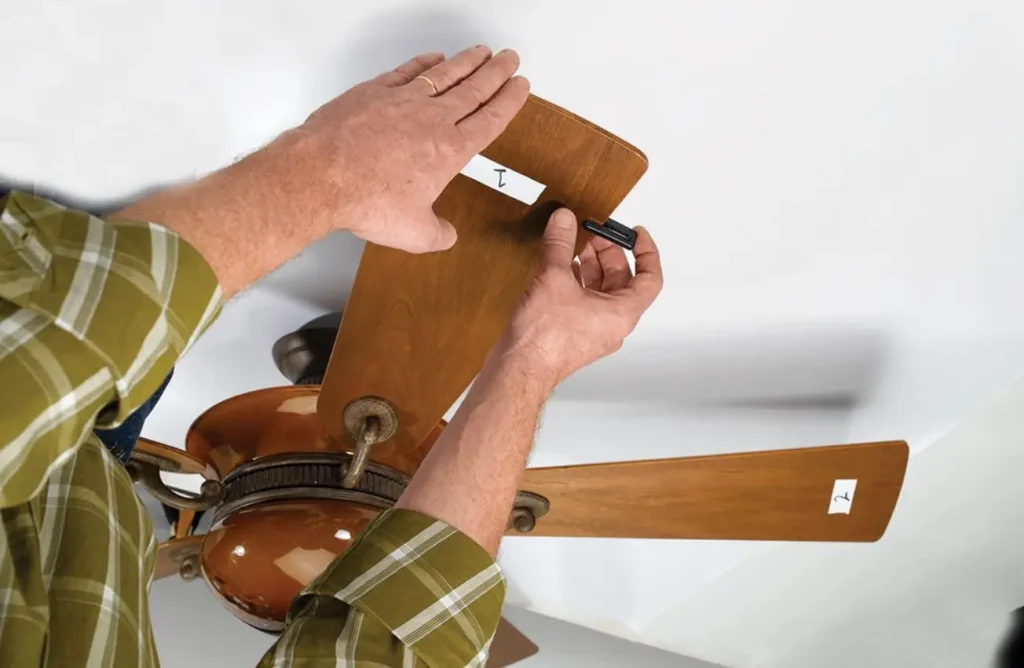 Wobbling ceiling fans seem really dangerous as they are caused by loose screws in the mounting bracket