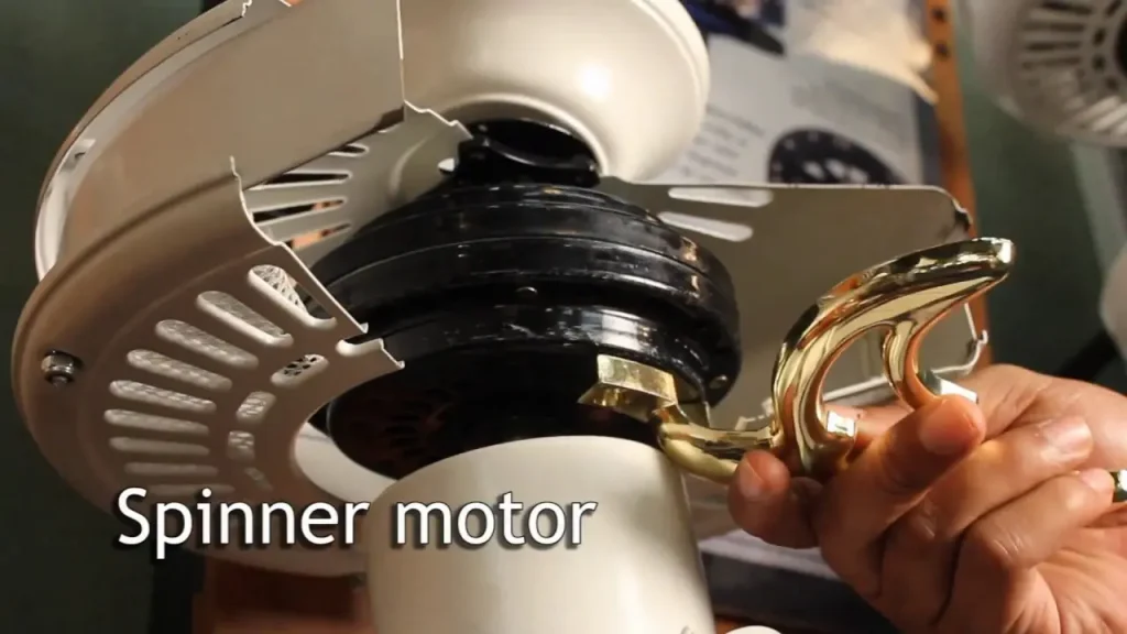 dirty ceiling fan motor