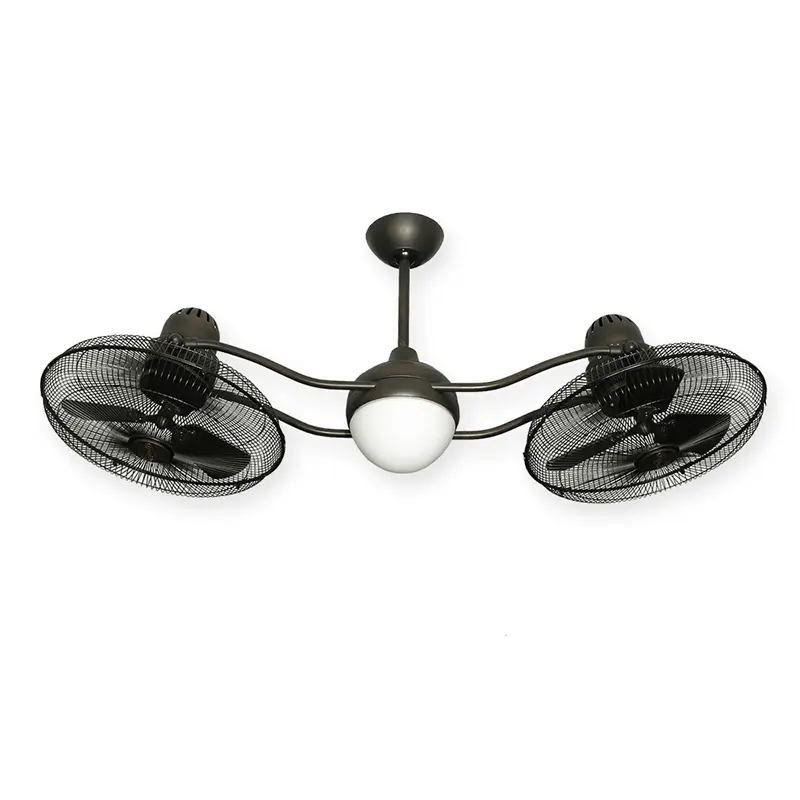 Dual Motor Electric Ceiling Fans with light